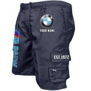 BMW M Car Workwear Casual Shorts, Pants For BMW M Car Fan CAR455060425230 - Navy