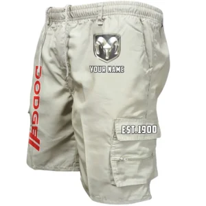 Dodge Workwear Casual Shorts, Pants For Dodge Fan CAR455060425244 - Off-White