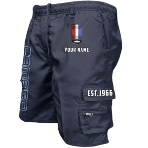 Chevrolet Camaro Workwear Casual Shorts, Pants For Chevrolet Camaro Fan CAR455060425249 - Navy