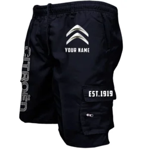 Citroen Workwear Casual Shorts, Pants For Citroen Fan CAR455060425253 - Black