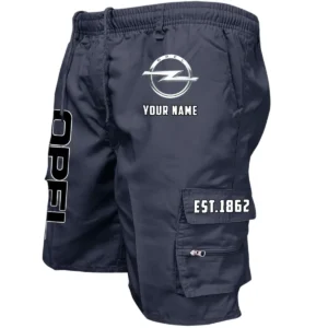 Opel Workwear Casual Shorts, Pants For Opel Fan CAR455060425260 - Navy