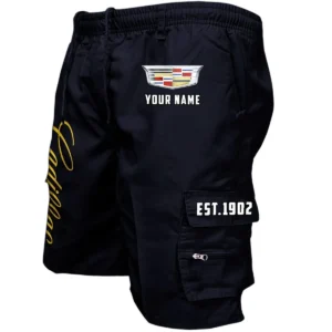 Cadillac Workwear Casual Shorts, Pants For Cadillac Fan CAR455060425268 - Black