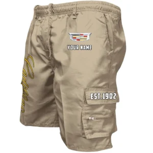 Cadillac Workwear Casual Shorts, Pants For Cadillac Fan CAR455060425268 - Khaki