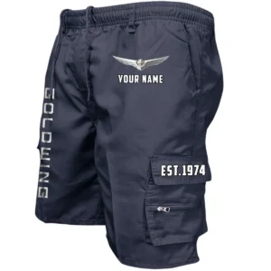 Honda Gold Wing Workwear Casual Shorts, Pants For Honda Gold Wing Fan CAR455060425274 - Navy