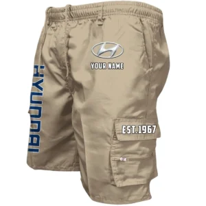 Hyundai Workwear Casual Shorts, Pants For Hyundai Fan CAR455060425278 - Khaki