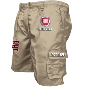Fiat Workwear Casual Shorts, Pants For Fiat Fan CAR455060425279 - Khaki