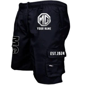 MG Car Workwear Casual Shorts, Pants For MG Car Fan CAR455060425286 - Black