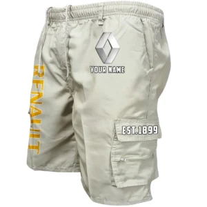 Renault Workwear Casual Shorts, Pants For Renault Fan CAR455060425293 - Beige