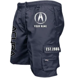 Acura Workwear Casual Shorts, Pants For Acura Fan CAR455060425300 - Navy