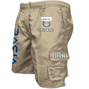 Dacia Workwear Casual Shorts, Pants For Dacia Fan CAR455060425301 - Khaki