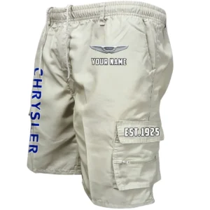 Chrysler Workwear Casual Shorts, Pants For Chrysler Fan CAR455060425302 - Off-White