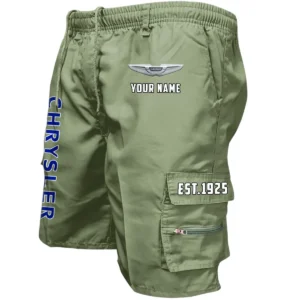 Chrysler Workwear Casual Shorts, Pants For Chrysler Fan CAR455060425302 - Military Green