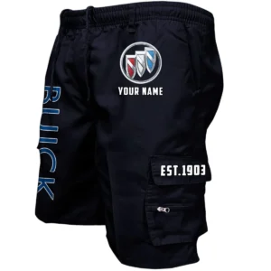 Buick Workwear Casual Shorts, Pants For Buick Fan CAR455060425304 - Black