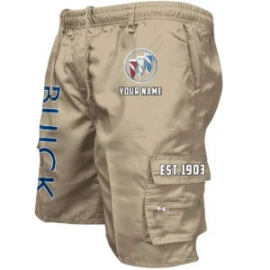 Buick Workwear Casual Shorts, Pants For Buick Fan CAR455060425304 - Khaki