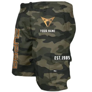 Cupra Workwear Casual Shorts, Pants For Cupra Fan CAR455060425306 - Green Camouflage