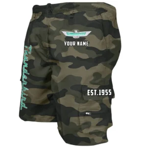 Thunderbird Workwear Casual Shorts, Pants For Thunderbird Fan CAR455060425311 - Green Camouflage