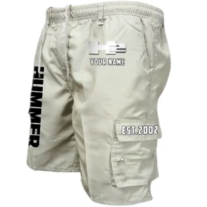 H2 Hummer Workwear Casual Shorts, Pants For H2 Hummer Fan CAR455060425314 - Off-White