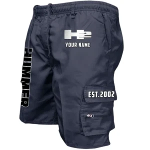 H2 Hummer Workwear Casual Shorts, Pants For H2 Hummer Fan CAR455060425314 - Navy
