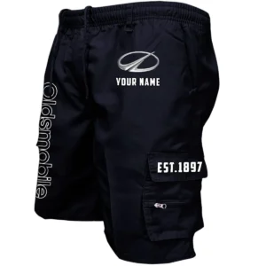 Oldsmobile Workwear Casual Shorts, Pants For Oldsmobile Fan CAR455060425316 - Black