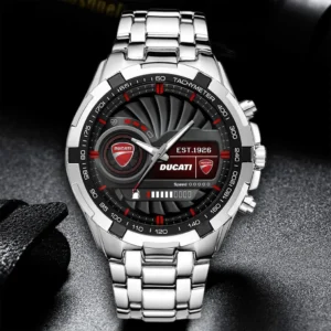 Ducatti Steel Watches, All Over Print Steel Watches Ducatti - White DCAR475282038