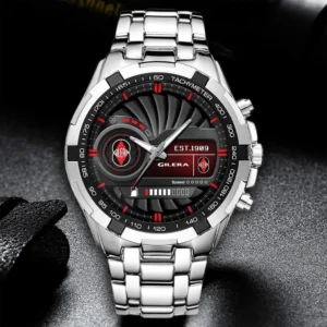Gilera Steel Watches, All Over Print Steel Watches Gilera - White DCAR475282060