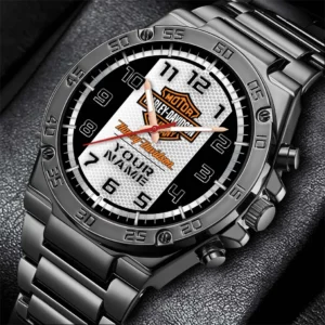 Harley Davidson Hand Watch, All Over Print Hand Watch Harley Davidson - Black DCAR477282025