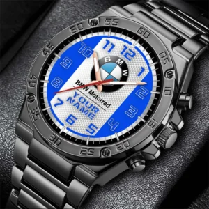 BMW Hand Watch, All Over Print Hand Watch BMW - Blue DCAR477282029