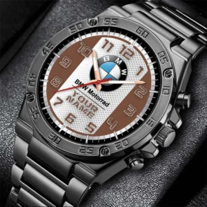 BMW Hand Watch, All Over Print Hand Watch BMW - Brown DCAR477282029