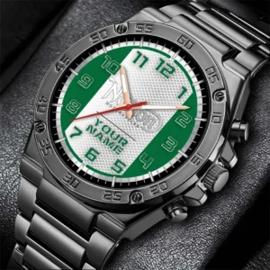 Norton Motorcycle Hand Watch, All Over Print Hand Watch Norton Motorcycle - Green DCAR477282033