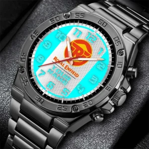 Royal Enfield Hand Watch, All Over Print Hand Watch Royal Enfield - Cyan DCAR477282034