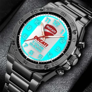 Ducatti Hand Watch, All Over Print Hand Watch Ducatti - Cyan DCAR477282036