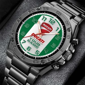 Ducatti Hand Watch, All Over Print Hand Watch Ducatti - Green DCAR477282036