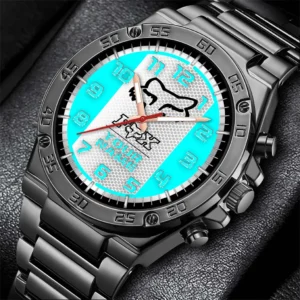 Fox Racing Hand Watch, All Over Print Hand Watch Fox Racing - Cyan DCAR477282037