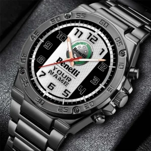 Benelli Hand Watch, All Over Print Hand Watch Benelli - Black DCAR477282040