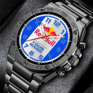 Red Bull Hand Watch, All Over Print Hand Watch Red Bull - Blue DCAR477282041