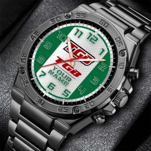 TGB Hand Watch, All Over Print Hand Watch TGB - Green DCAR477282042