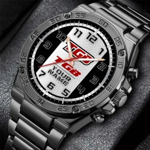 TGB Hand Watch, All Over Print Hand Watch TGB - Black DCAR477282042