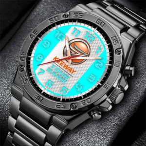 Keeway Hand Watch, All Over Print Hand Watch Keeway - Cyan DCAR477282043