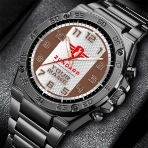 Zundapp Hand Watch, All Over Print Hand Watch Zundapp - Brown DCAR477282044