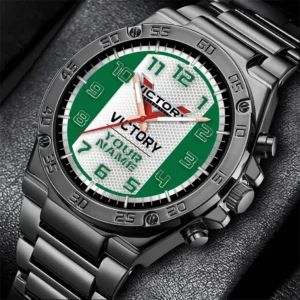 Victory Motorcycles Hand Watch, All Over Print Hand Watch Victory Motorcycles - Green DCAR477282045