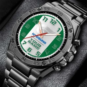 Hyosung Hand Watch, All Over Print Hand Watch Hyosung - Green DCAR477282047