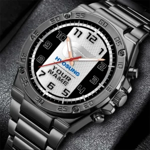 Hyosung Hand Watch, All Over Print Hand Watch Hyosung - Black DCAR477282047