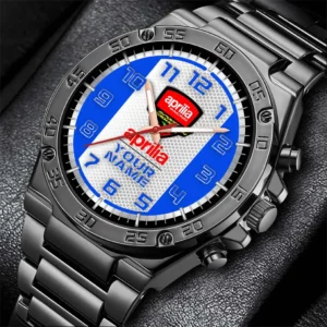 Aprilia Hand Watch, All Over Print Hand Watch Aprilia - Blue DCAR477282050