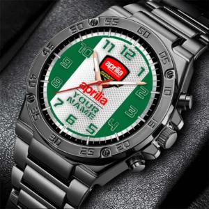 Aprilia Hand Watch, All Over Print Hand Watch Aprilia - Green DCAR477282050