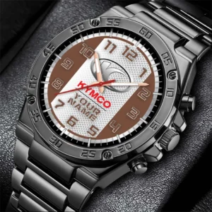 Kymco Hand Watch, All Over Print Hand Watch Kymco - Brown DCAR477282051