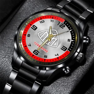 Maybach Stainless Steel Watch, All Over Print Stainless Steel Watch Maybach - Red DCAR478282026