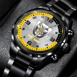 Dacia Stainless Steel Watch, All Over Print Stainless Steel Watch Dacia - Yellow DCAR478282045