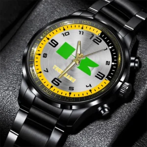 Kawasaki Stainless Steel Watch, All Over Print Stainless Steel Watch Kawasaki - Yellow DCAR478282050