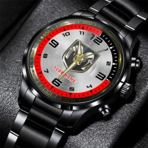 Dodge Stainless Steel Watch, All Over Print Stainless Steel Watch Dodge - Red DCAR478282052