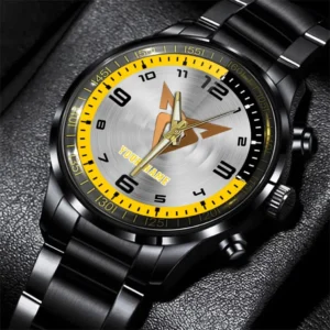 Cupra Stainless Steel Watch, All Over Print Stainless Steel Watch Cupra - Yellow DCAR478282063